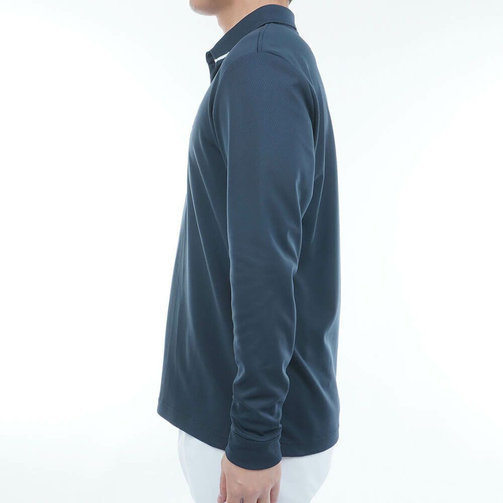 アドミラル Admiral　メンズ カラタッチ 長袖 ポロシャツ ADMA555　2025年モデル 詳細8