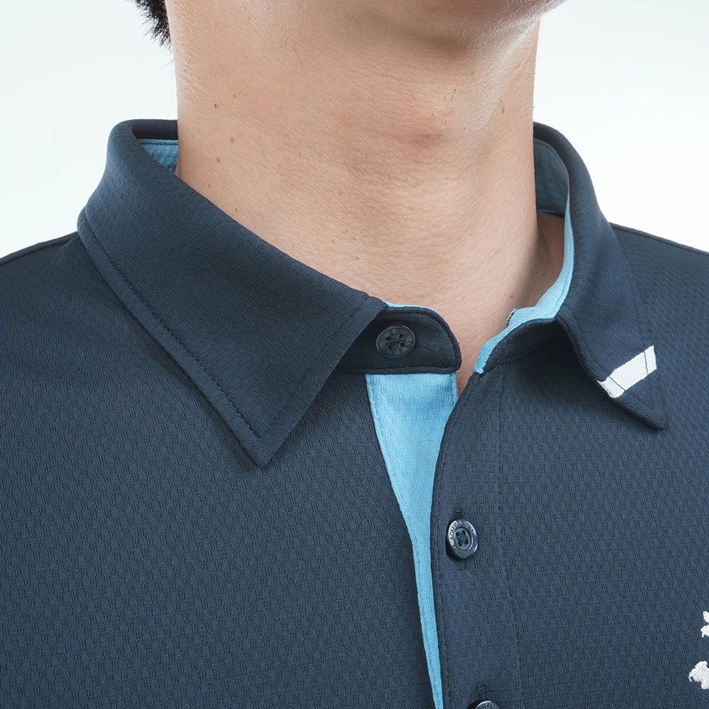 アドミラル Admiral　メンズ カラタッチ 長袖 ポロシャツ ADMA555　2025年モデル 詳細10