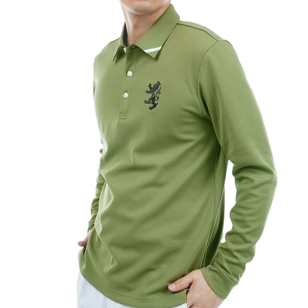 アドミラル Admiral　メンズ カラタッチ 長袖 ポロシャツ ADMA555　2025年モデル 詳細15