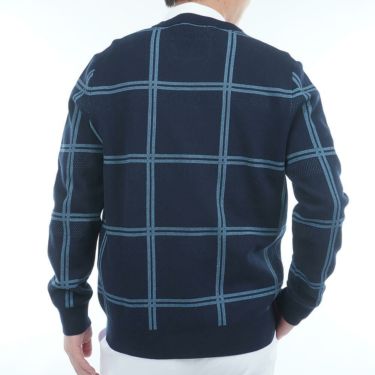 アドミラル Admiral　メンズ ウィンドウペン 長袖 クルーネック セーター ADMA558　2025年モデル 詳細11