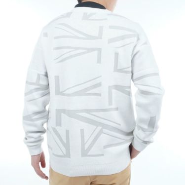 アドミラル Admiral　メンズ UJジャガード 長袖 クルーネック セーター ADMA564　2025年モデル 詳細2