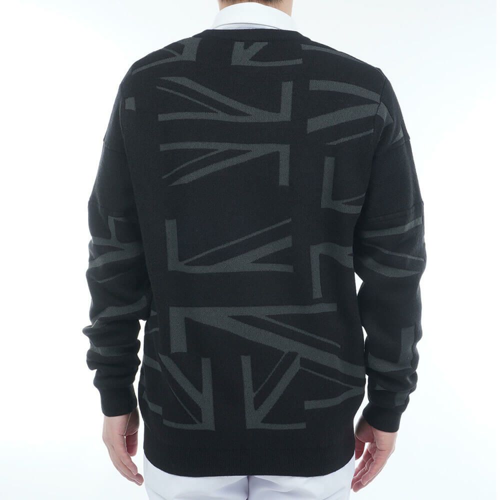 アドミラル Admiral　メンズ UJジャガード 長袖 クルーネック セーター ADMA564　2025年モデル 詳細4