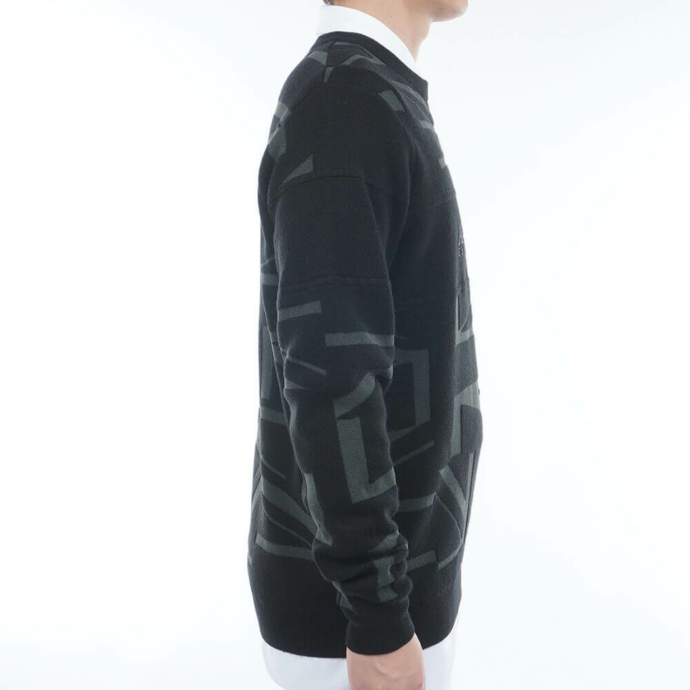 アドミラル Admiral　メンズ UJジャガード 長袖 クルーネック セーター ADMA564　2025年モデル 詳細7