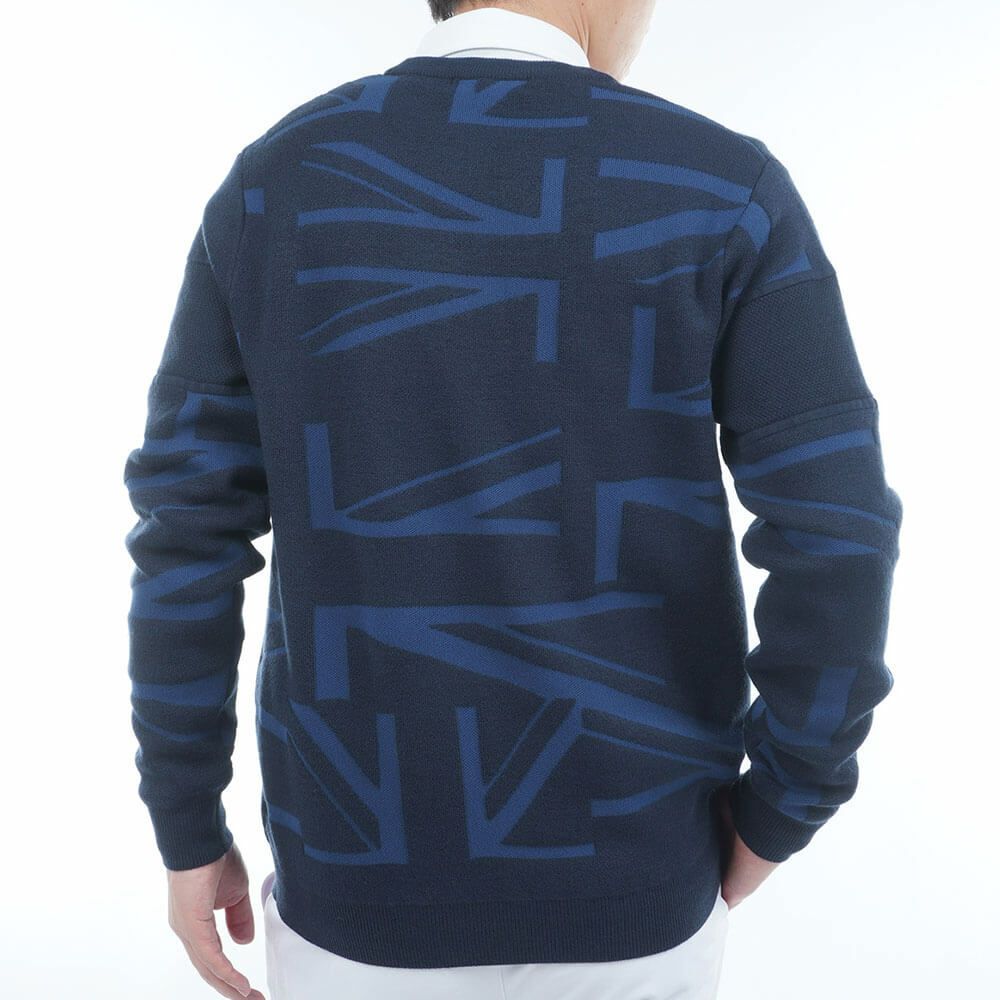 アドミラル Admiral　メンズ UJジャガード 長袖 クルーネック セーター ADMA564　2025年モデル 詳細11