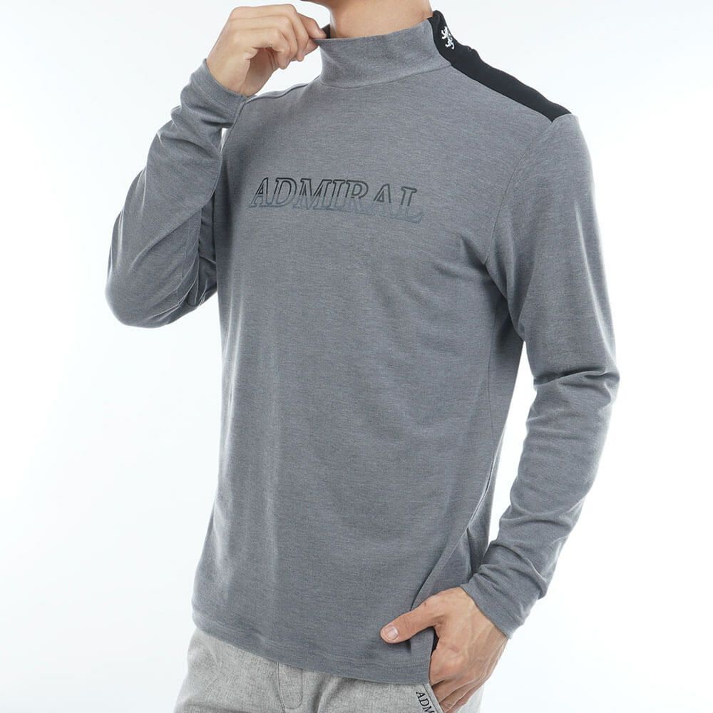 アドミラル Admiral　メンズ スエード起毛 長袖 ハイネック シャツ ADMA575　2025年モデル 詳細7