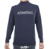 アドミラル Admiral　メンズ スエード起毛 長袖 ハイネック シャツ ADMA575　2025年モデル ネイビー