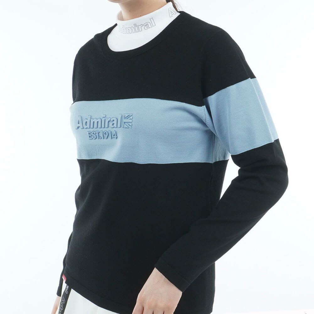 アドミラル Admiral　レディース マシュマロタッチ 長袖 クルーネック ライトニット セーター ADLA550　2025年モデル 詳細5