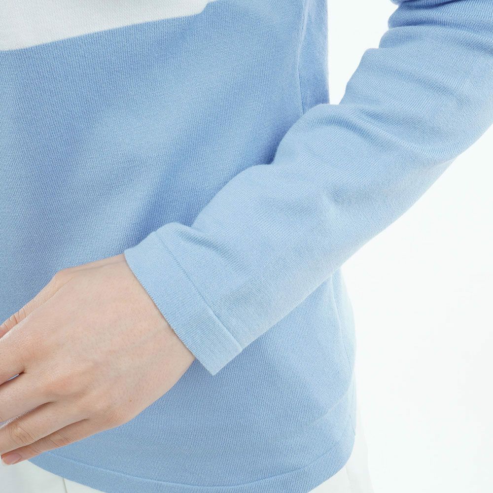 アドミラル Admiral　レディース マシュマロタッチ 長袖 クルーネック ライトニット セーター ADLA550　2025年モデル 詳細11