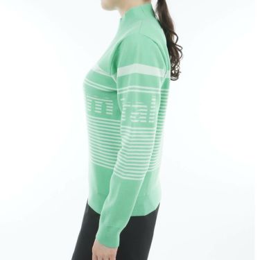 アドミラル Admiral　レディース パネルボーダー 長袖 ボトルネック セーター ADLA564　2025年モデル 詳細8