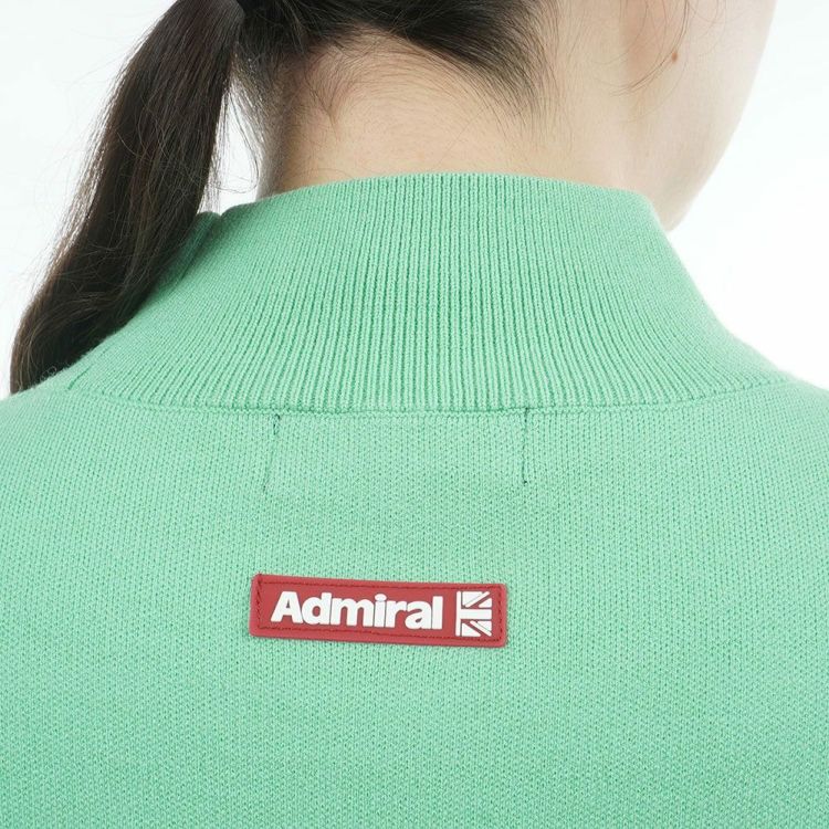 アドミラル Admiral レディース パネルボーダー 長袖 ボトルネック