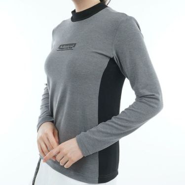 アドミラル Admiral　レディース スエード起毛 長袖 モックネック シャツ ADLA578　2025年モデル 詳細5