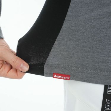 アドミラル Admiral　レディース スエード起毛 長袖 モックネック シャツ ADLA578　2025年モデル 詳細9