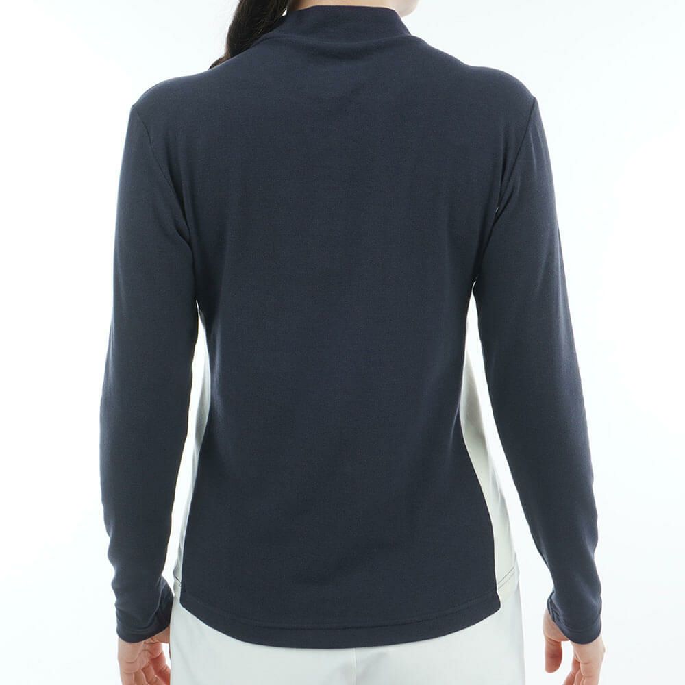 アドミラル Admiral　レディース スエード起毛 長袖 モックネック シャツ ADLA578　2025年モデル 詳細11