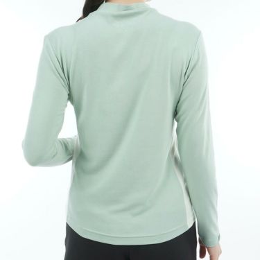 アドミラル Admiral　レディース スエード起毛 長袖 モックネック シャツ ADLA578　2025年モデル 詳細13