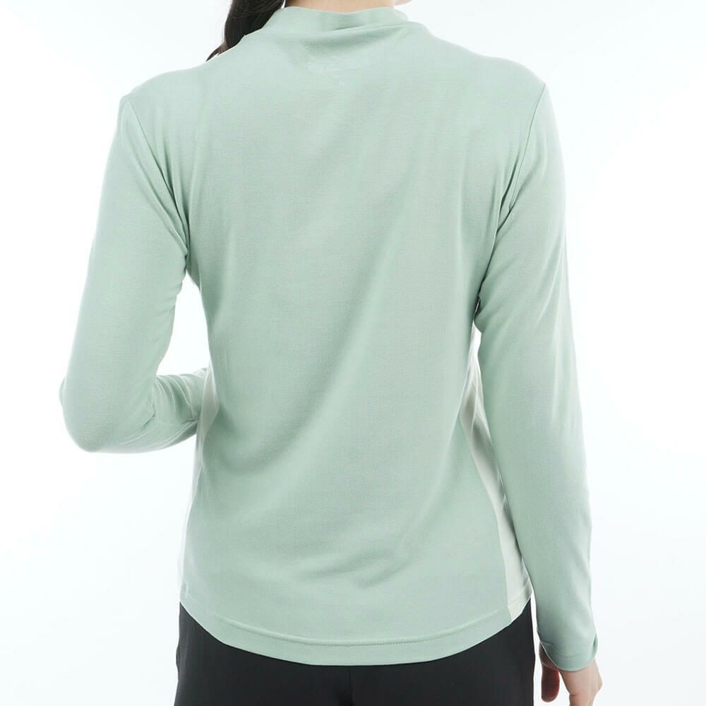 アドミラル Admiral　レディース スエード起毛 長袖 モックネック シャツ ADLA578　2025年モデル 詳細13