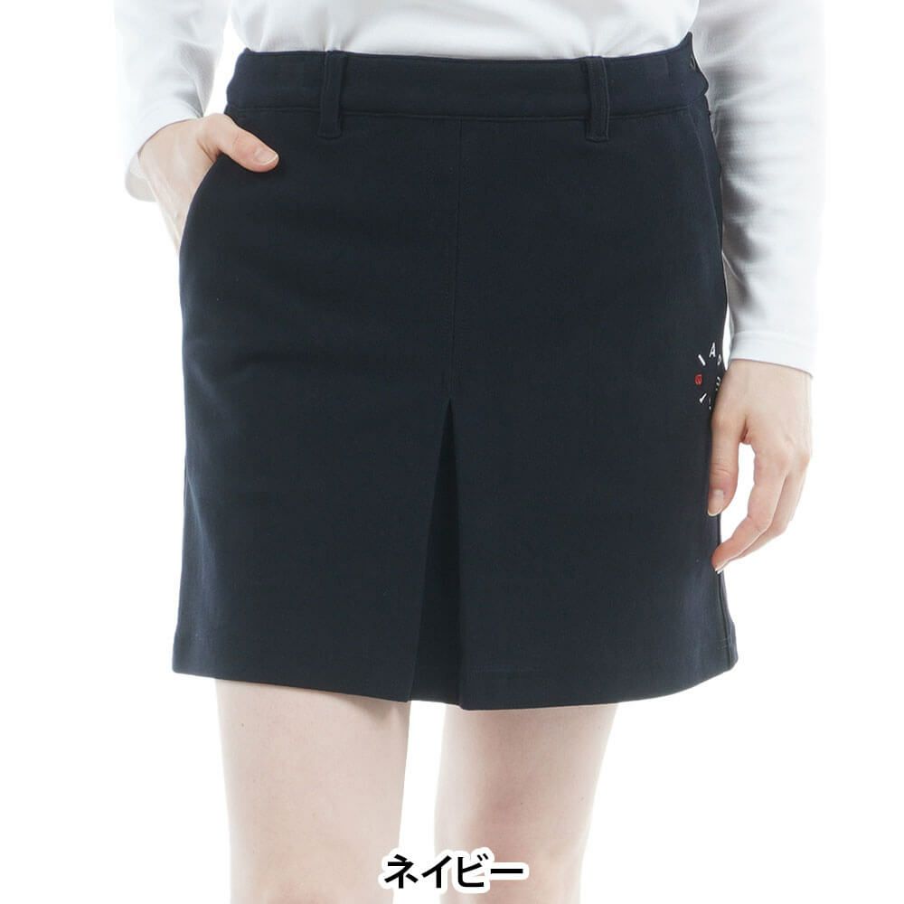 アドミラル Admiral　レディース ハイテンション 裏起毛 スカート ADLA573　2025年モデル ネイビー
