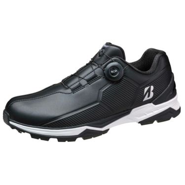 ブリヂストン  ゼロ・スパイク バイター ワイド ボア メンズ スパイクレス ゴルフシューズ SH2507 BK ブラック　2025年モデル ブラック