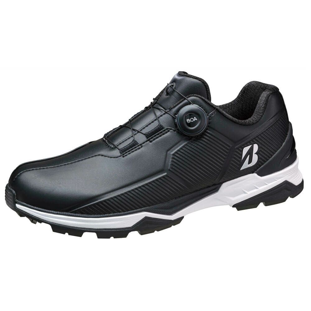 ブリヂストン  ゼロ・スパイク バイター ワイド ボア メンズ スパイクレス ゴルフシューズ SH2507 BK ブラック　2025年モデル ブラック