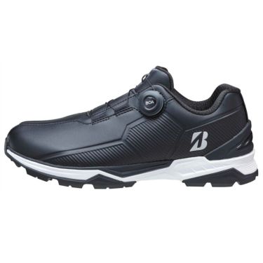 ブリヂストン  ゼロ・スパイク バイター ワイド ボア メンズ スパイクレス ゴルフシューズ SH2507 BK ブラック　2025年モデル 詳細1