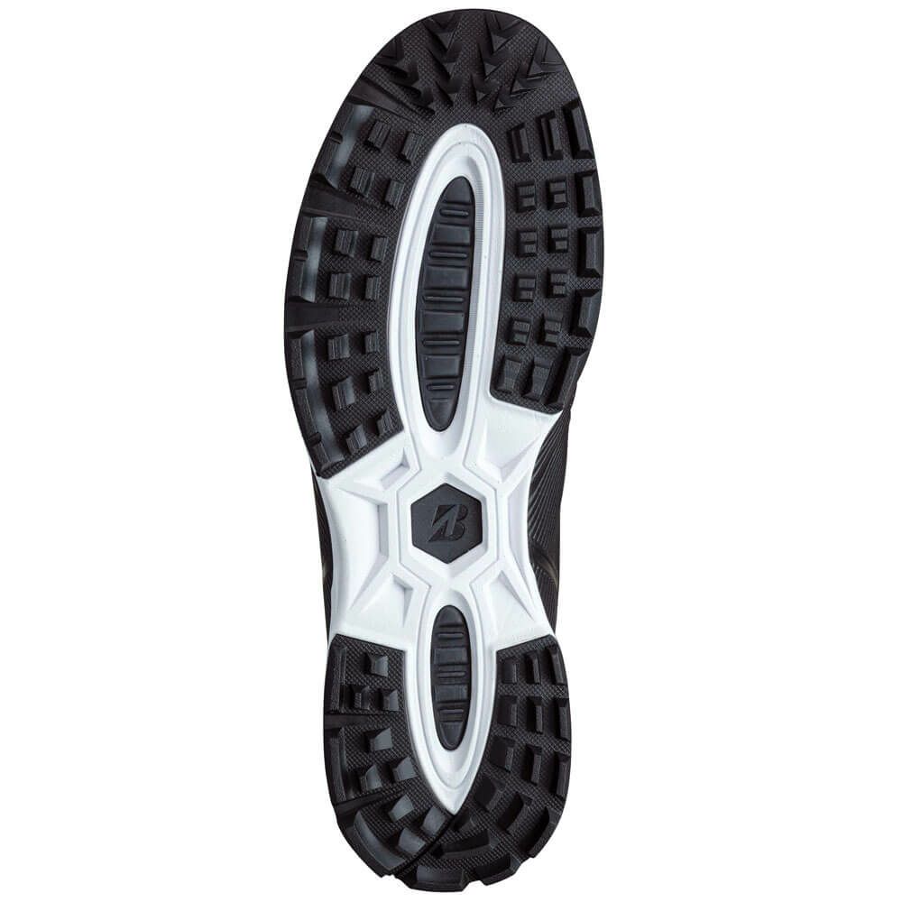 ブリヂストン  ゼロ・スパイク バイター ワイド ボア メンズ スパイクレス ゴルフシューズ SH2507 BK ブラック　2025年モデル 詳細2