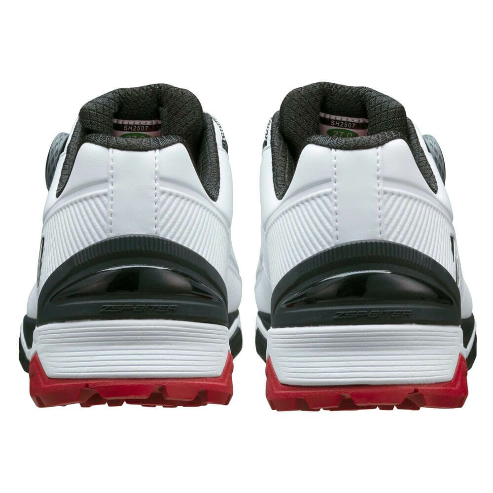 ブリヂストン  ゼロ・スパイク バイター ワイド ボア メンズ スパイクレス ゴルフシューズ SH2507 WK ホワイト/ブラック　2025年モデル 詳細3