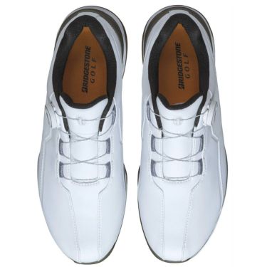 ブリヂストン  ゼロ・スパイク バイター ワイド ボア メンズ スパイクレス ゴルフシューズ SH2507 WL ホワイト/オリーブ　2025年モデル 詳細3