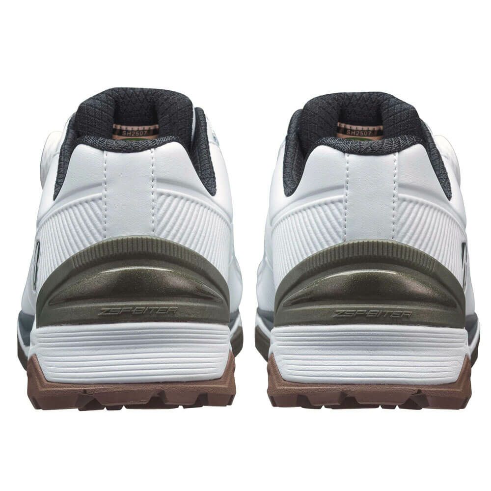 ブリヂストン  ゼロ・スパイク バイター ワイド ボア メンズ スパイクレス ゴルフシューズ SH2507 WL ホワイト/オリーブ　2025年モデル 詳細4