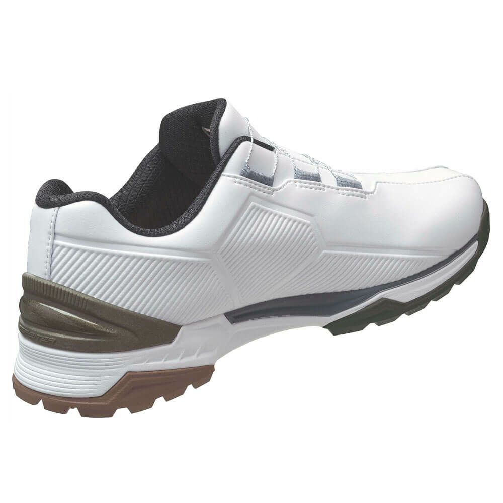 ブリヂストン  ゼロ・スパイク バイター ワイド ボア メンズ スパイクレス ゴルフシューズ SH2507 WL ホワイト/オリーブ　2025年モデル 詳細5