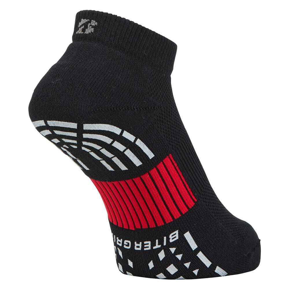 ブリヂストン　HYPERSOX BITER GRIP ハイパーソックス バイターグリップ メンズ アンクル丈 SOG521 BK ブラック 詳細1