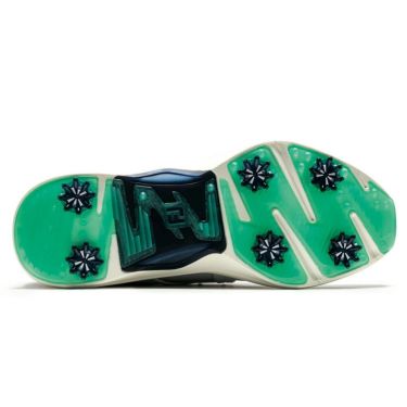 フットジョイ　ハイパーフレックス ボア 2025年モデル メンズ ソフトスパイク ゴルフシューズ 55493 ホワイト/ネイビー 詳細4