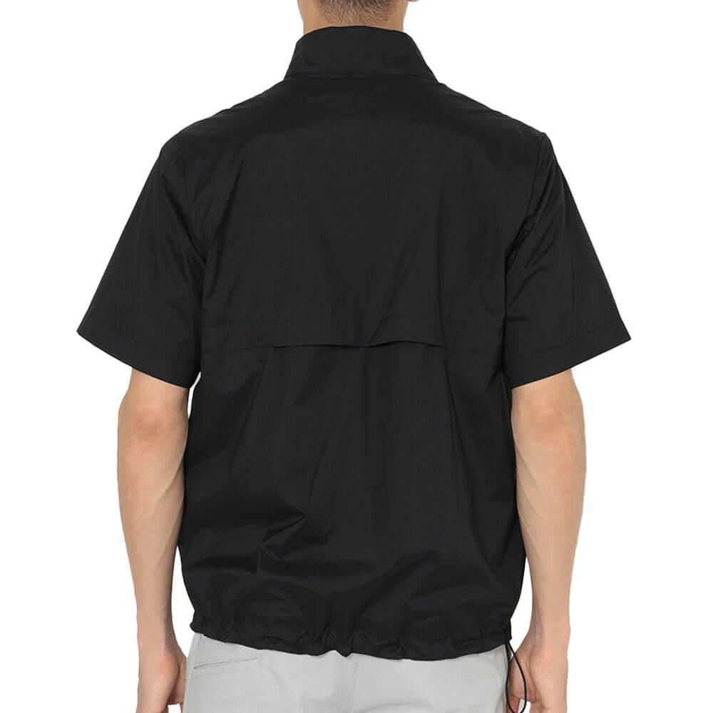 キャロウェイ Callaway　メンズ ストレッチ ミニリップ ハーフジップ 半袖 ブルゾン C25216100　2025年モデル 詳細2