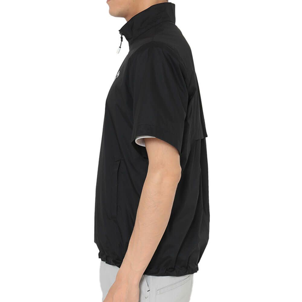 キャロウェイ Callaway　メンズ ストレッチ ミニリップ ハーフジップ 半袖 ブルゾン C25216100　2025年モデル 詳細3