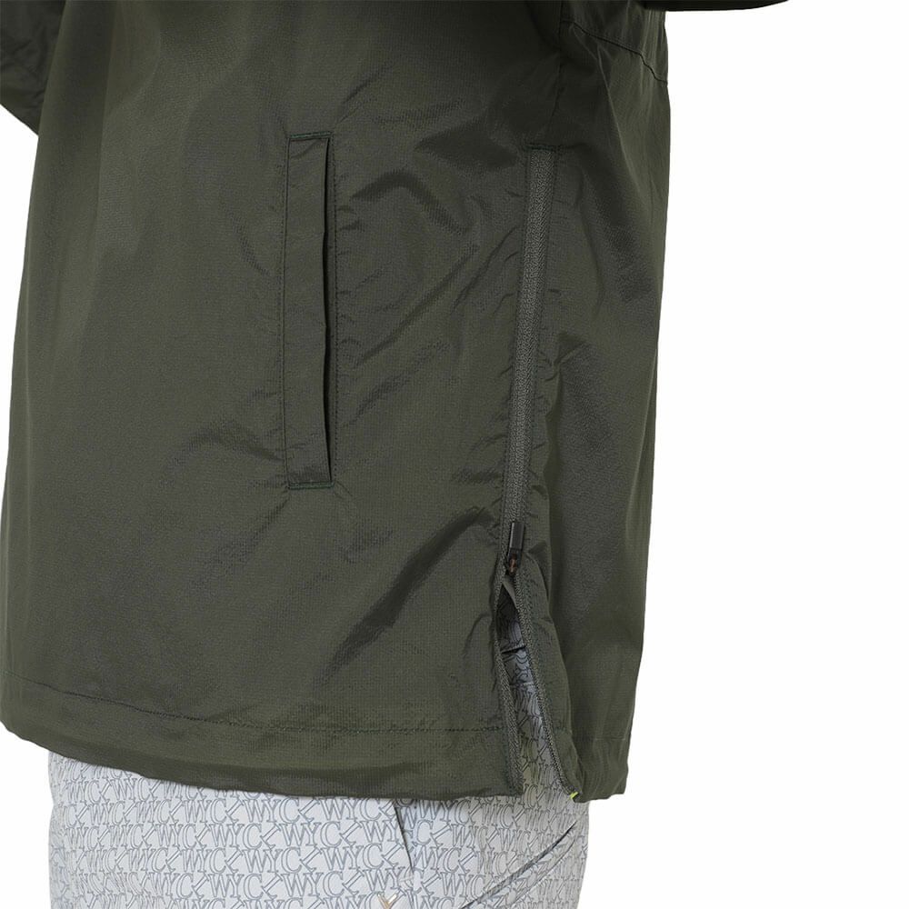 キャロウェイ Callaway　メンズ ストレッチ ミニリップ ハーフジップ 半袖 ブルゾン C25216100　2025年モデル 詳細15