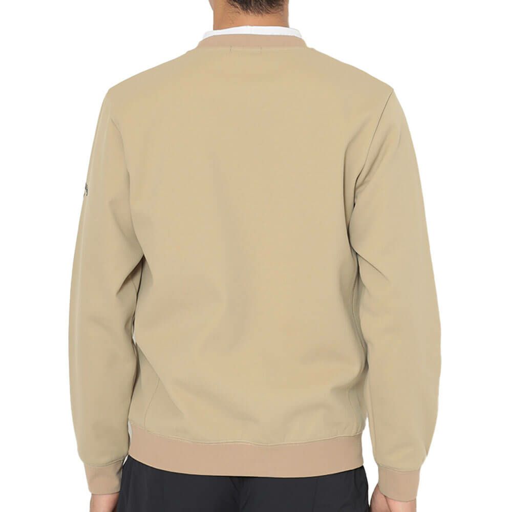 キャロウェイ Callaway　メンズ 鹿の子 ダブルニット 長袖 クルーネック スウェット C25217103　2025年モデル 詳細10