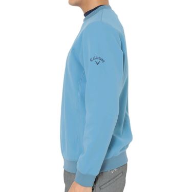 キャロウェイ Callaway　メンズ 鹿の子 ダブルニット 長袖 クルーネック スウェット C25217103　2025年モデル 詳細13