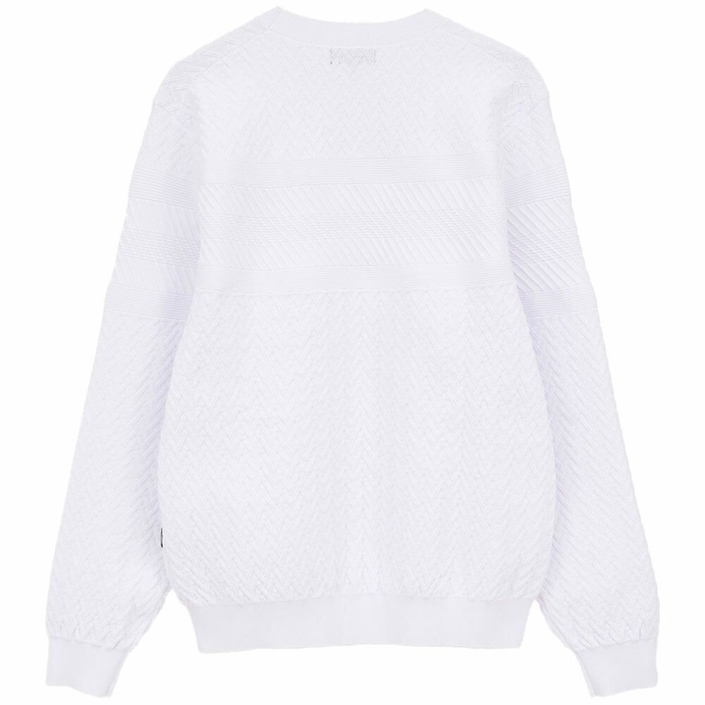 キャロウェイ Callaway　メンズ ガーター編み 長袖 クルーネック セーター C25218100　2025年モデル 詳細6