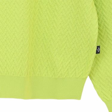 キャロウェイ Callaway　メンズ ガーター編み 長袖 クルーネック セーター C25218100　2025年モデル 詳細9