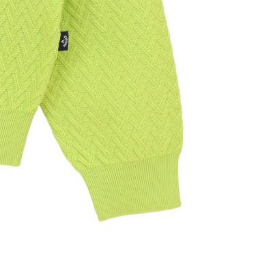 キャロウェイ Callaway　メンズ ガーター編み 長袖 クルーネック セーター C25218100　2025年モデル 詳細10