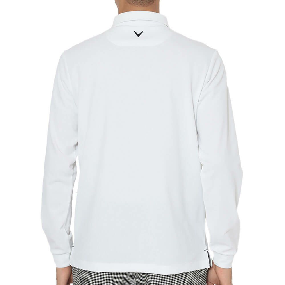 キャロウェイ Callaway　メンズ 鬼鹿の子 長袖 ポロシャツ C25233100　2025年モデル 詳細2