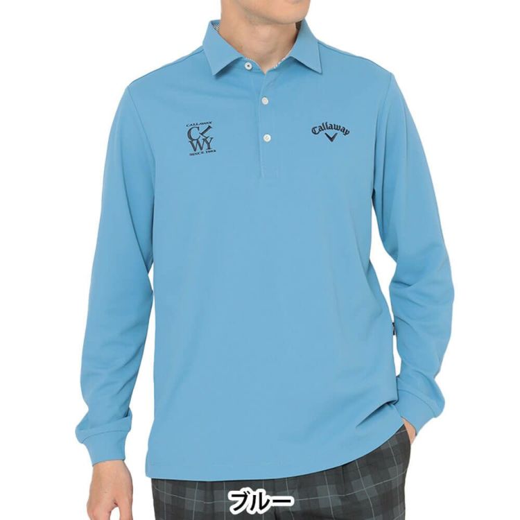 キャロウェイ Callaway メンズ 鬼鹿の子 長袖 ポロシャツ C25233100