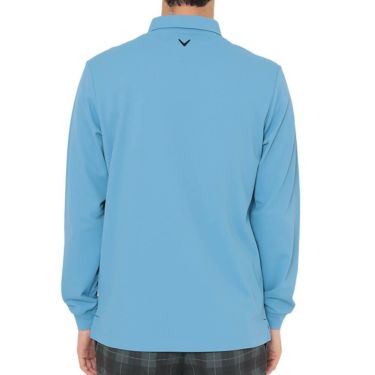 キャロウェイ Callaway　メンズ 鬼鹿の子 長袖 ポロシャツ C25233100　2025年モデル 詳細8
