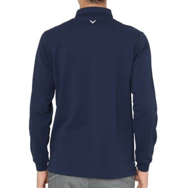 キャロウェイ Callaway　メンズ 鬼鹿の子 長袖 ポロシャツ C25233100　2025年モデル 詳細10