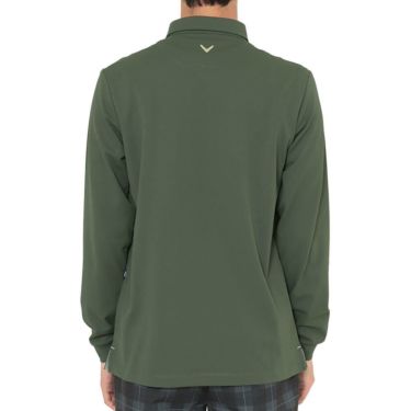 キャロウェイ Callaway　メンズ 鬼鹿の子 長袖 ポロシャツ C25233100　2025年モデル 詳細12