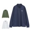 キャロウェイ Callaway　メンズ ロゴプリント 鬼鹿の子 長袖 ポロシャツ C25233107　2025年モデル