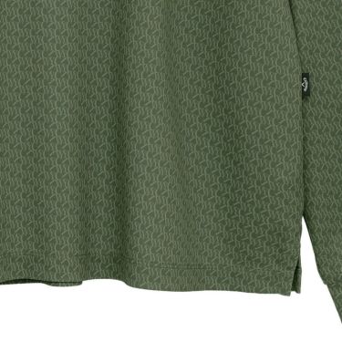 キャロウェイ Callaway　メンズ ロゴプリント 鬼鹿の子 長袖 ポロシャツ C25233107　2025年モデル 詳細11