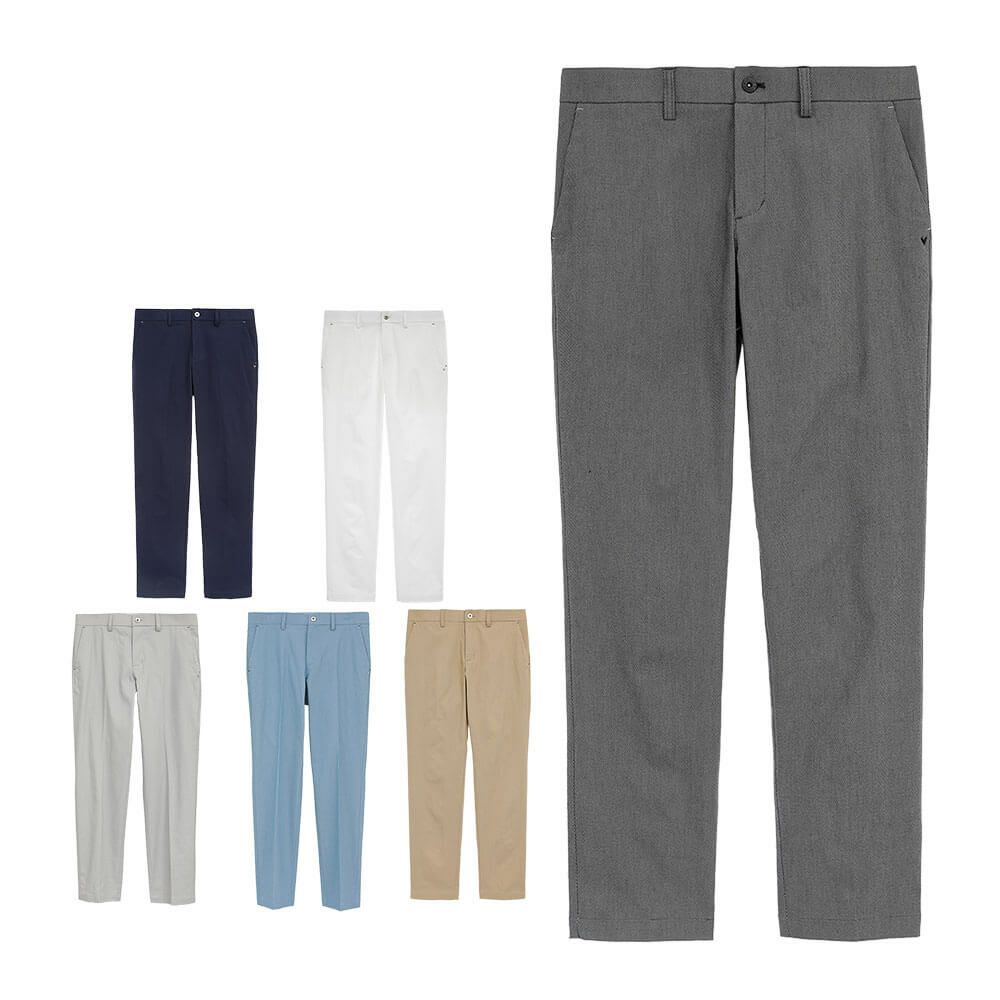 キャロウェイ Callaway　メンズ ハイ ストレッチ ドビー ロングパンツ C25226102　2025年モデル [裾上げ対応1●] 詳細1