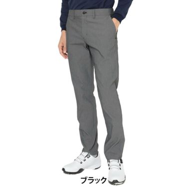 キャロウェイ Callaway　メンズ ハイ ストレッチ ドビー ロングパンツ C25226102　2025年モデル ブラック 詳細1