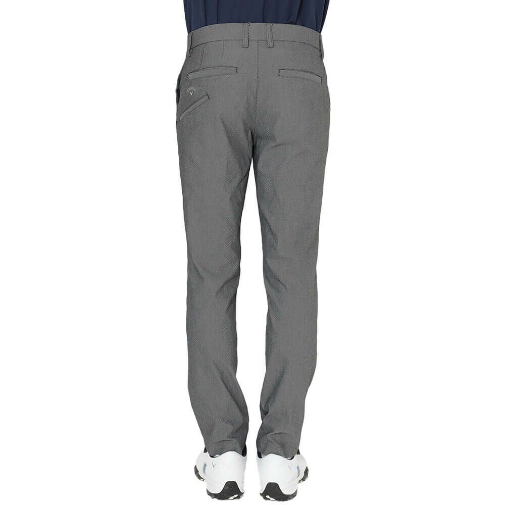 キャロウェイ Callaway　メンズ ハイ ストレッチ ドビー ロングパンツ C25226102　2025年モデル ブラック 詳細2