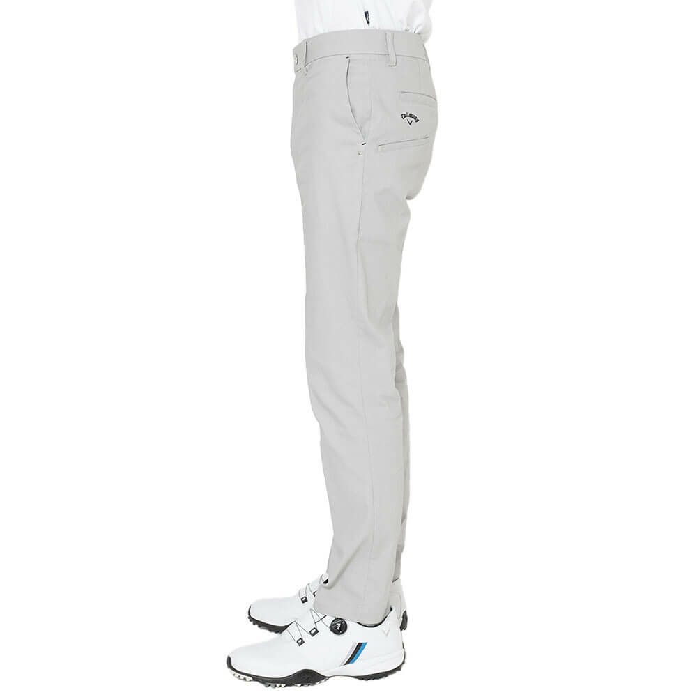 キャロウェイ Callaway　メンズ ハイ ストレッチ ドビー ロングパンツ C25226102　2025年モデル グレー 詳細3