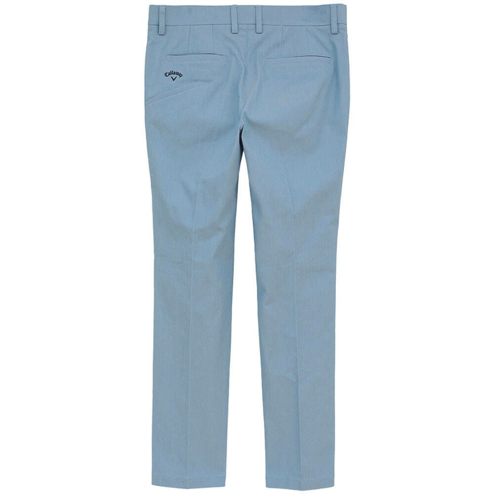 キャロウェイ Callaway　メンズ ハイ ストレッチ ドビー ロングパンツ C25226102　2025年モデル ブルー 詳細2